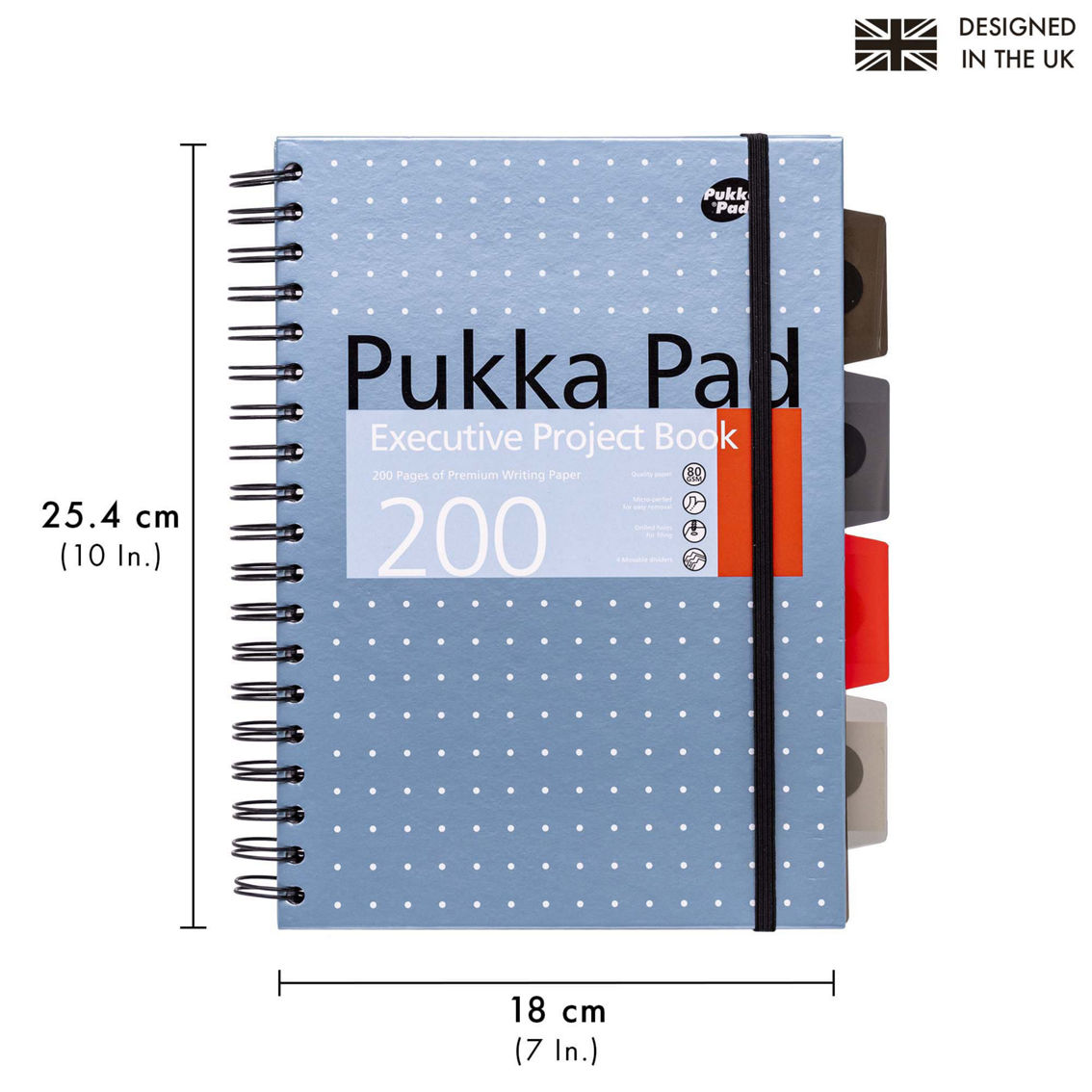 Pukka Pads B5 Metallic Executive Project Books - Assorted - Pack 3 - Image 3 of 5