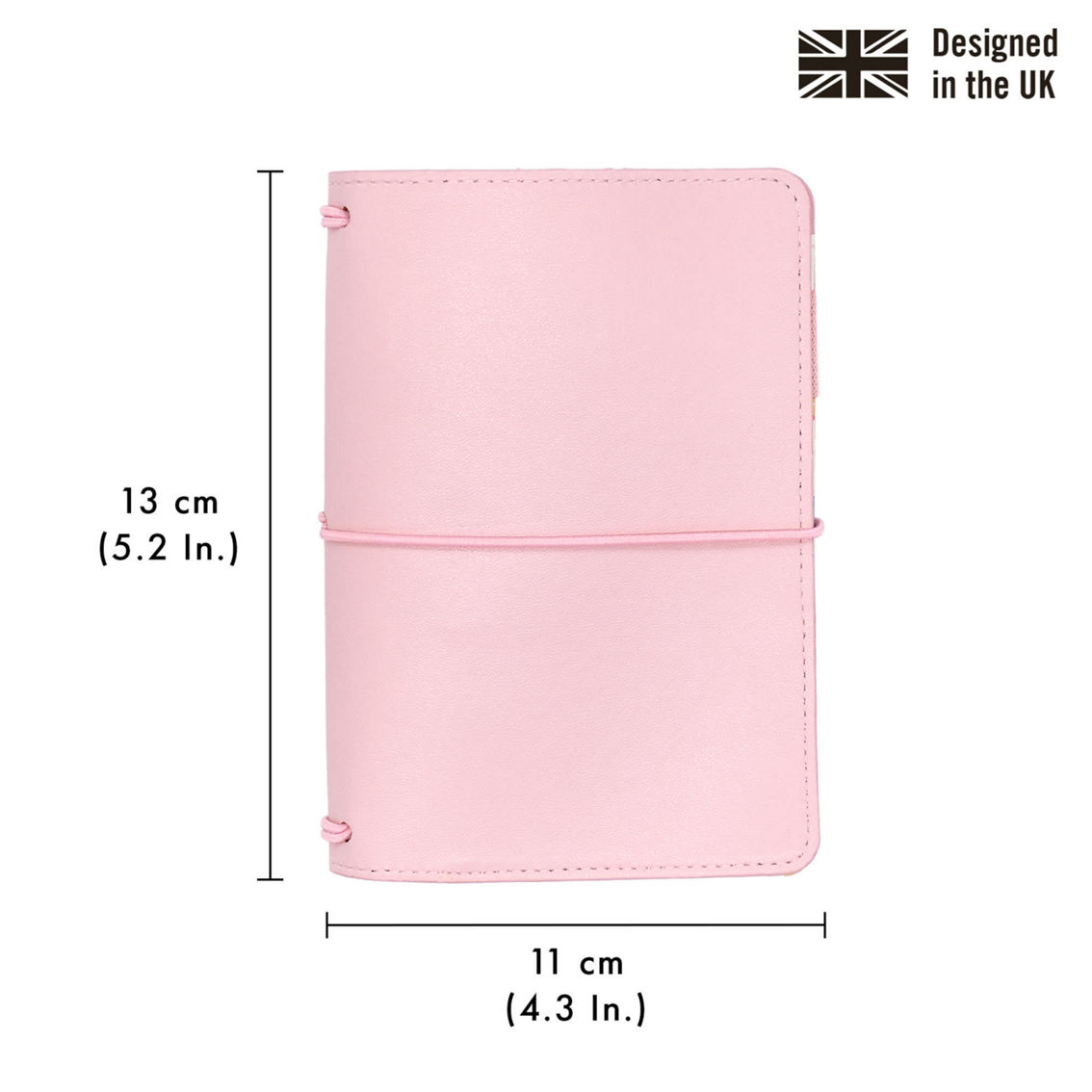 Pukka Pads A6 Notebook and Passport Holder - Ballerina Pink - Image 4 of 5
