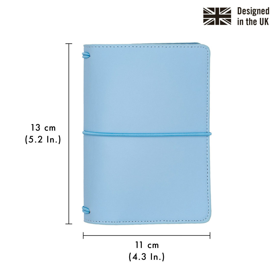 Pukka Pads A6 Notebook and Passport Holder - Sky Blue - Image 5 of 5