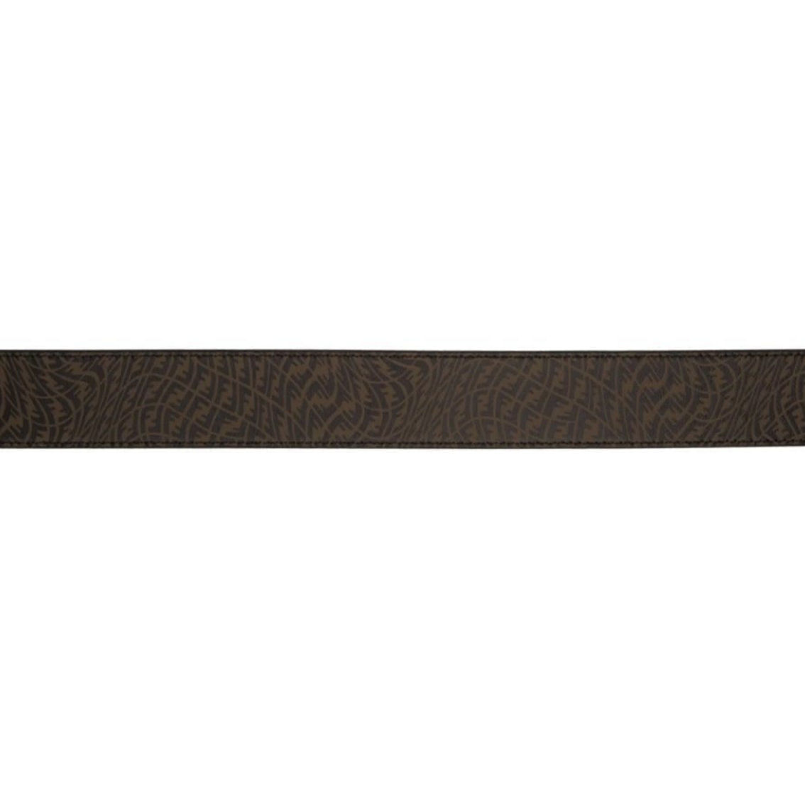 Fendi x Sarah Coleman Mens FF Vertigo Brown Leather Belt 110/44 (New) - Image 5 of 5