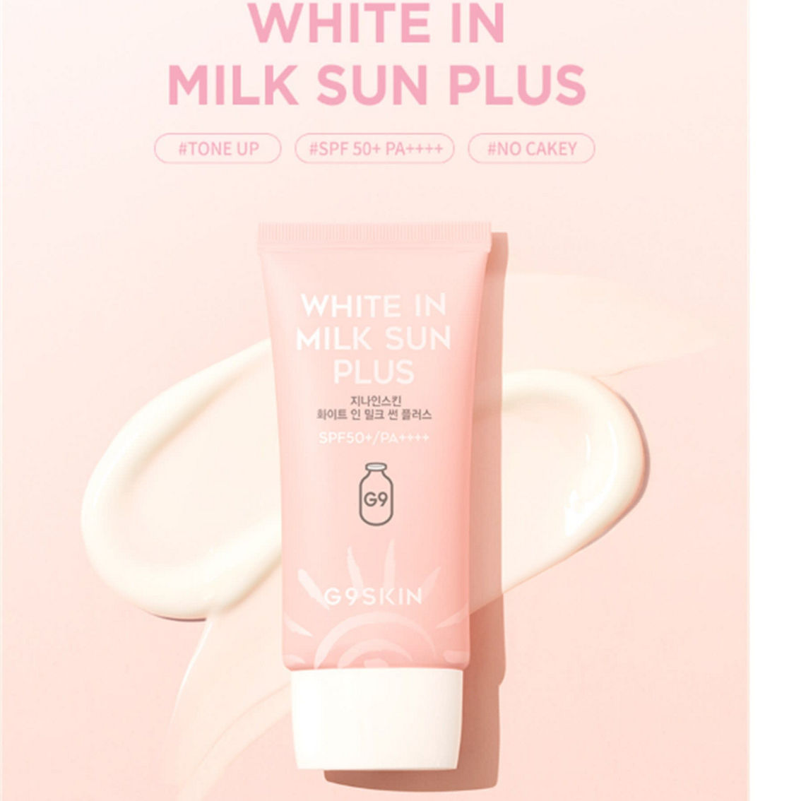 G9SKIN White In Milk Sun Plus SPF50+ PA++++ 40 ml - Image 2 of 5