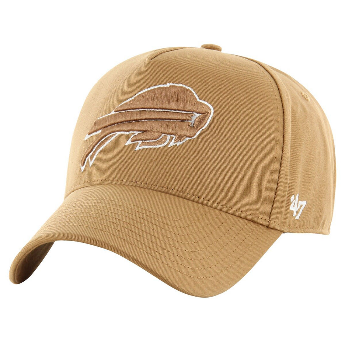 '47 Men's Tan Buffalo Bills Ballpark MVP Adjustable Hat - Image 2 of 3