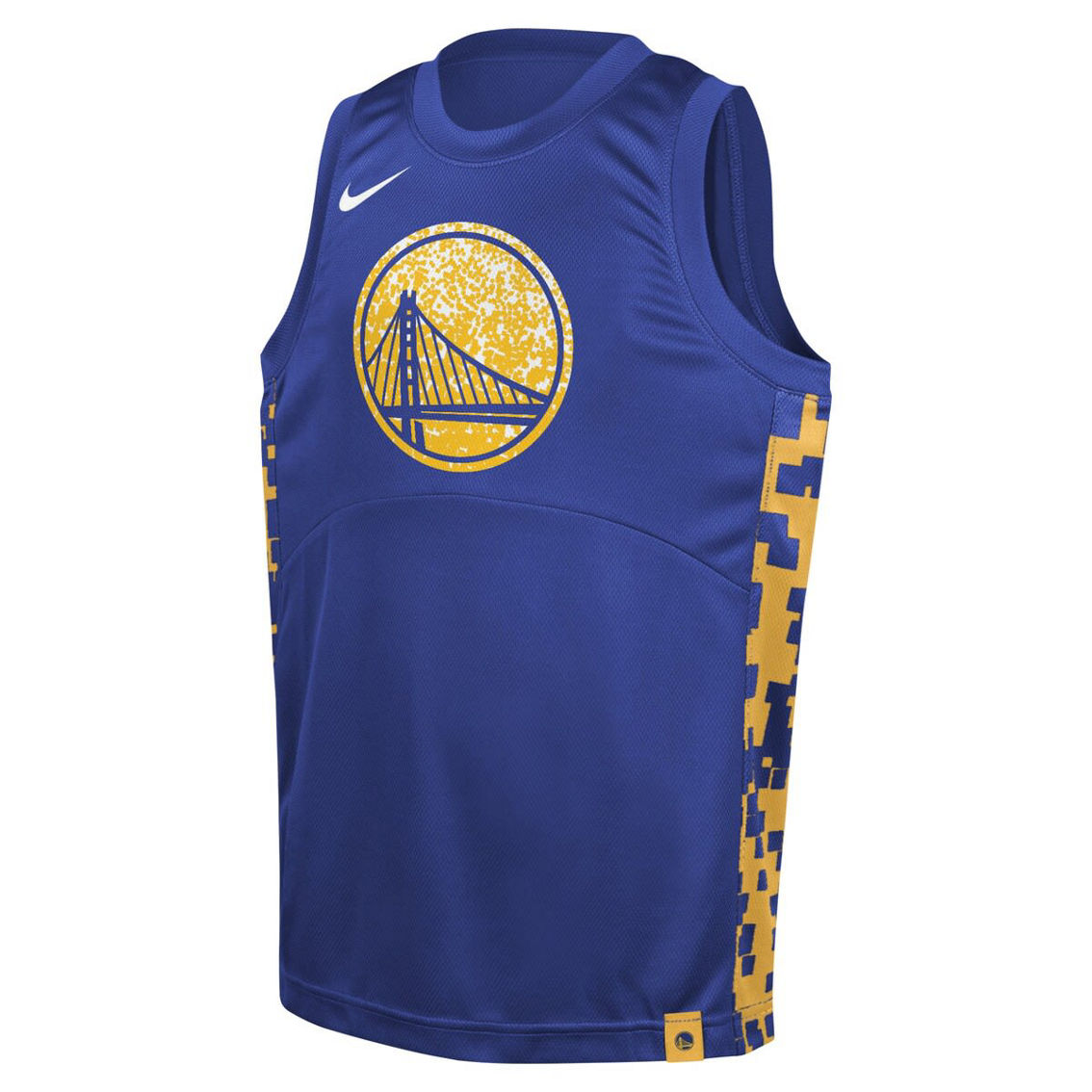 Nike Youth Royal Golden State Warriors Courtside Starting Five Team Jersey - Image 3 of 4