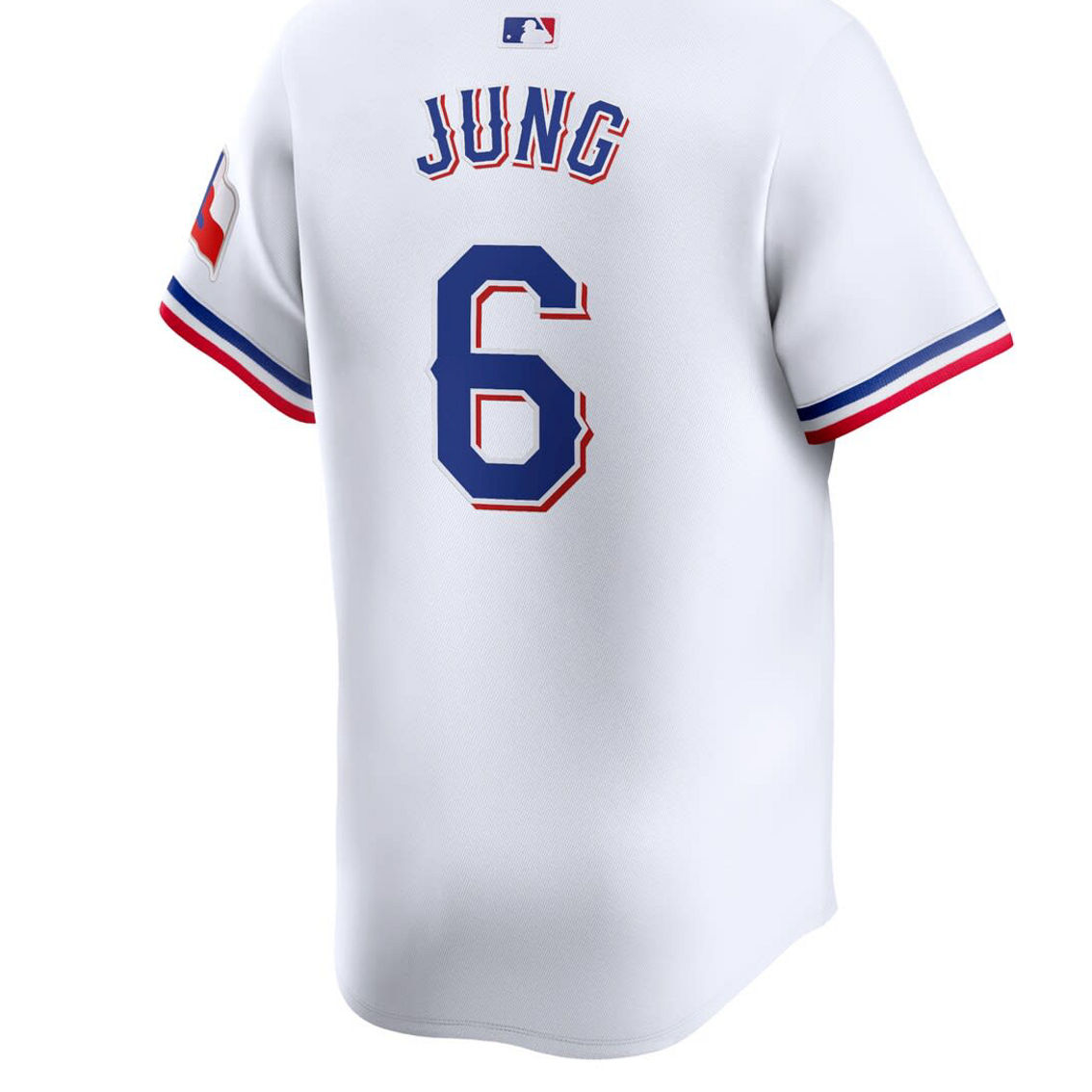 Nike Men's Josh Jung White Texas Rangers Home Limited Player Jersey - Image 4 of 4