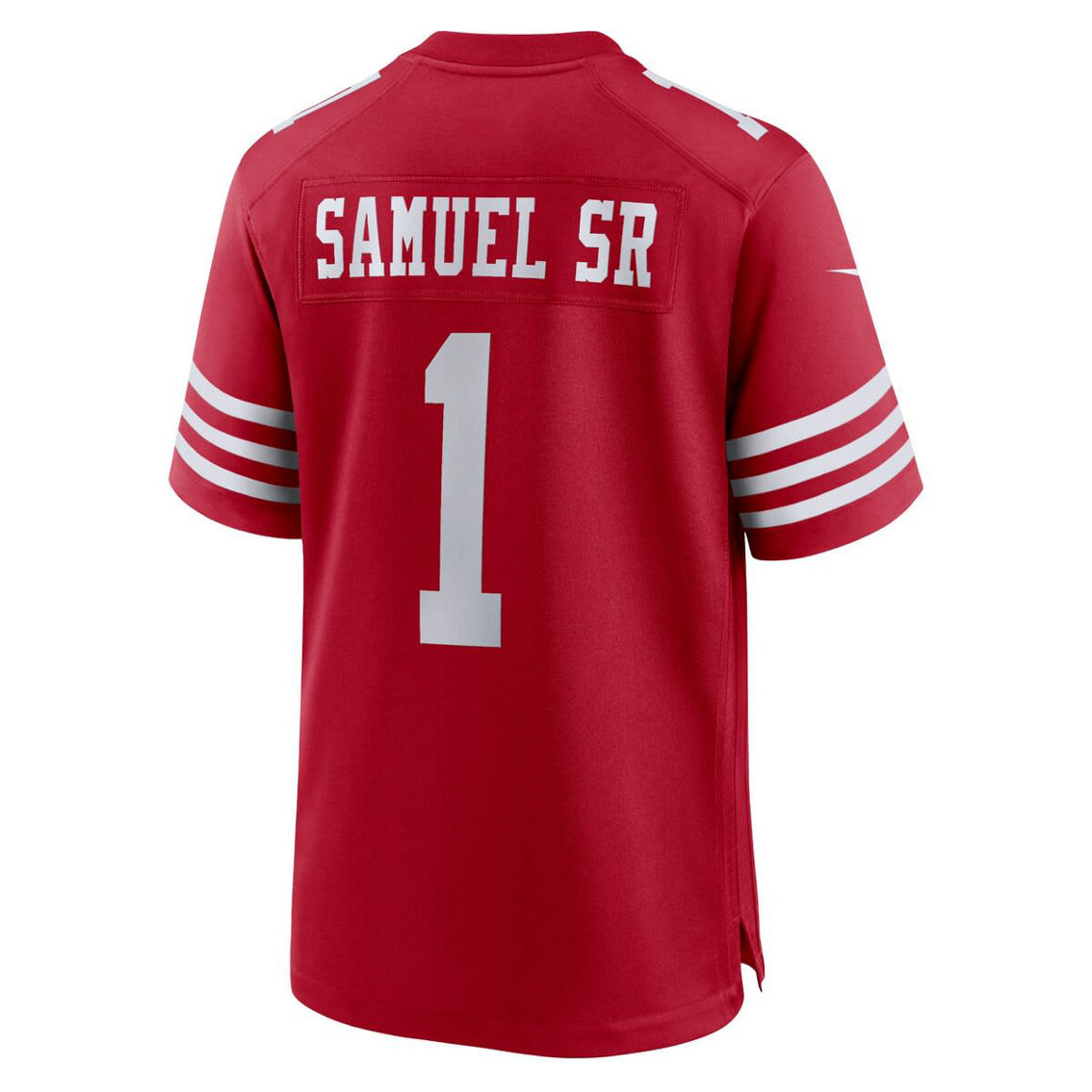 Nike Men's Deebo Samuel Sr Scarlet San Francisco 49ers Game Player Jersey - Image 4 of 4