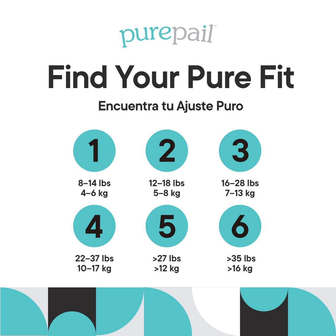 PurePail Disposable Diapers with Pure Fit - Image 5 of 5