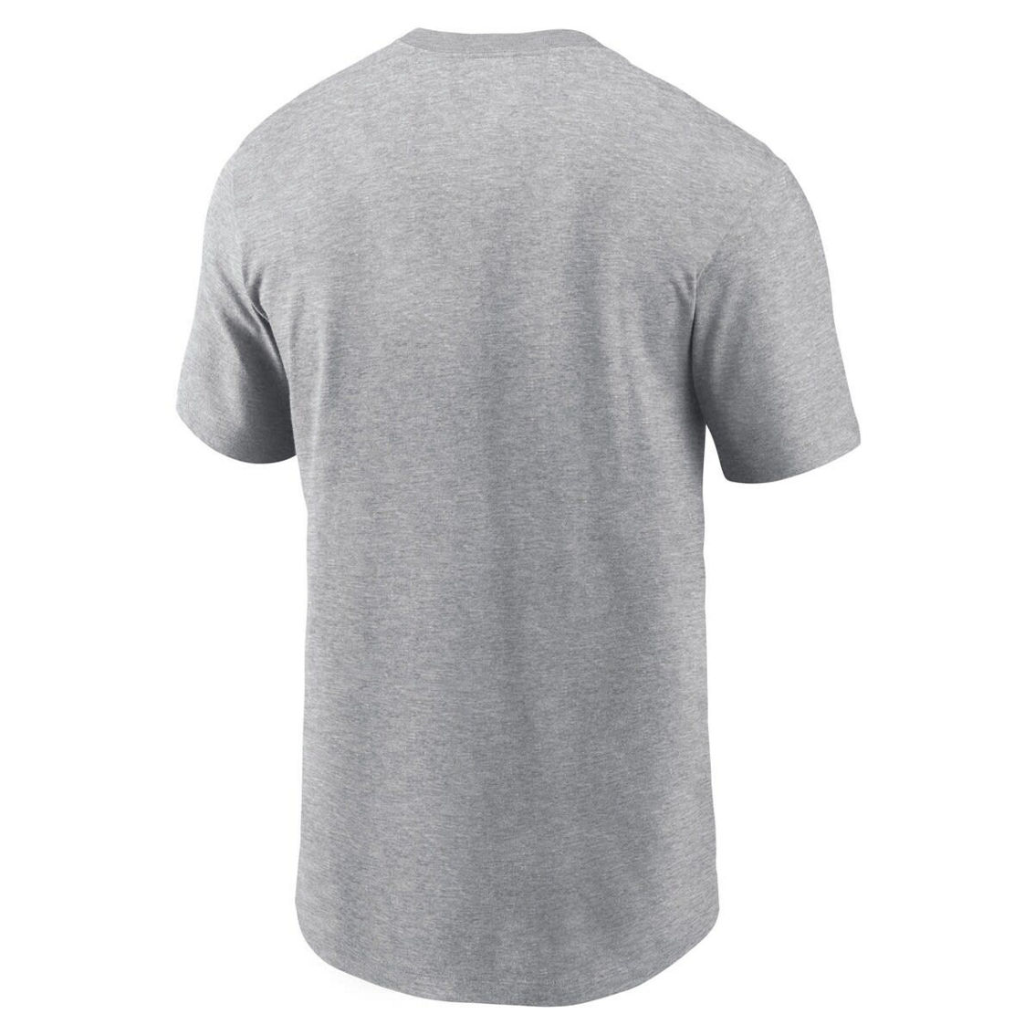 Nike Men's Heather Gray Texas Rangers Home Team Athletic Arch T-Shirt - Image 4 of 4