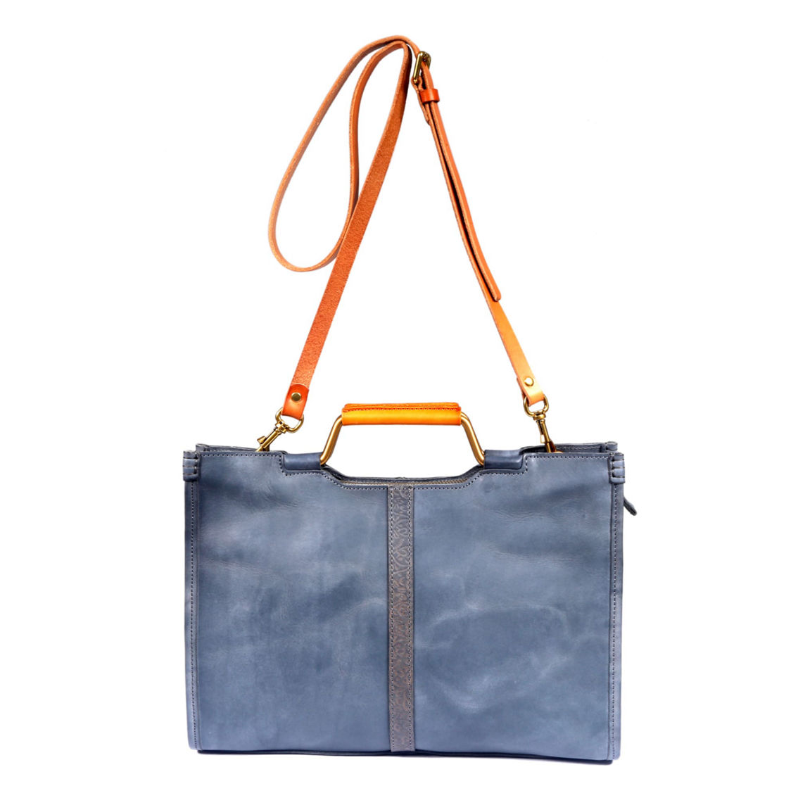 Old Trend Camden Convertible Leather Tote - Image 2 of 5