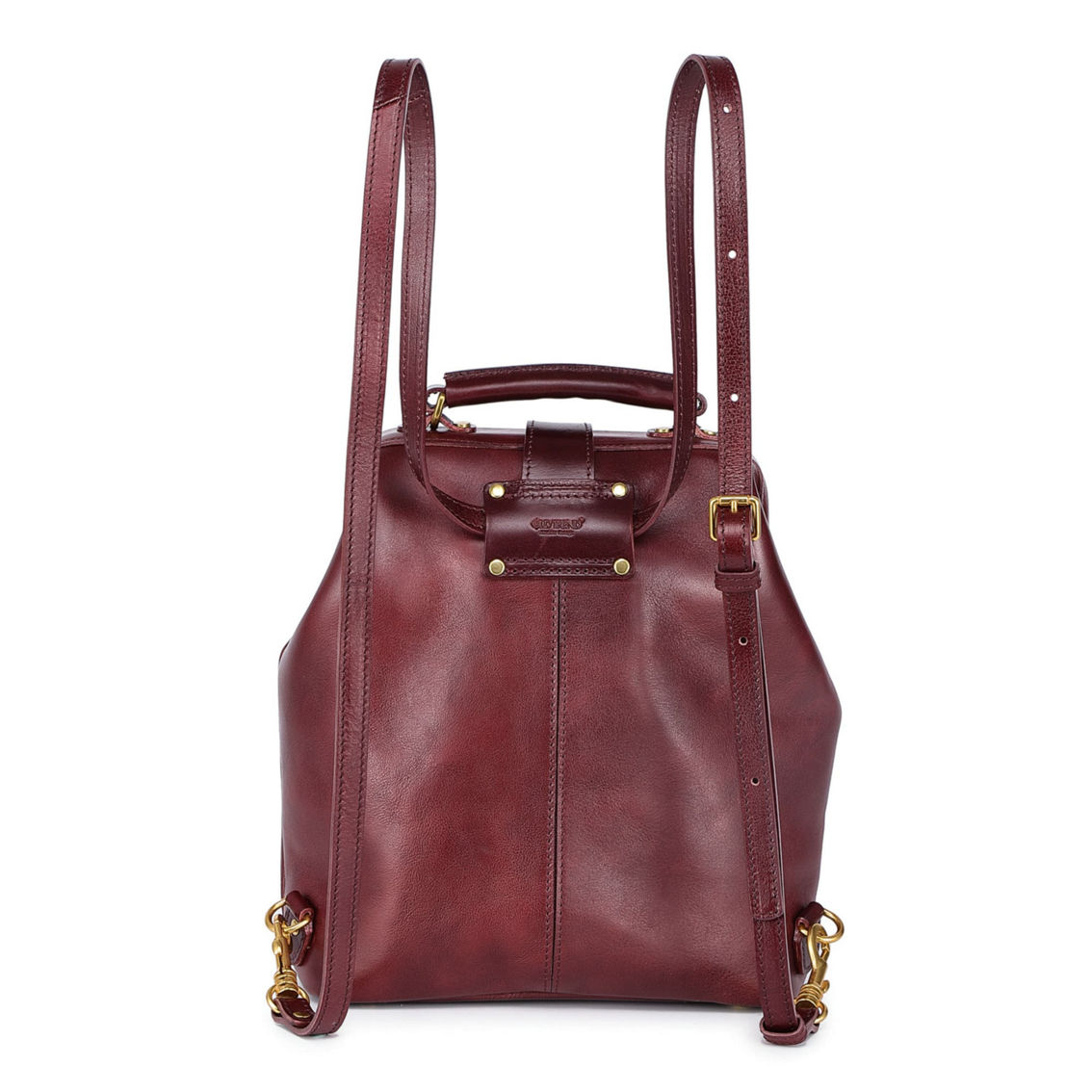 Old Trend Doctor Convertible Leather Backpack - Image 4 of 5