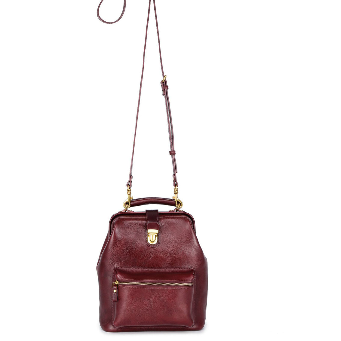 Old Trend Doctor Convertible Leather Backpack - Image 5 of 5