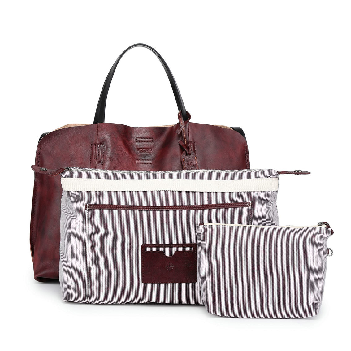 Old Trend Forest Island Leather Tote - Image 5 of 5