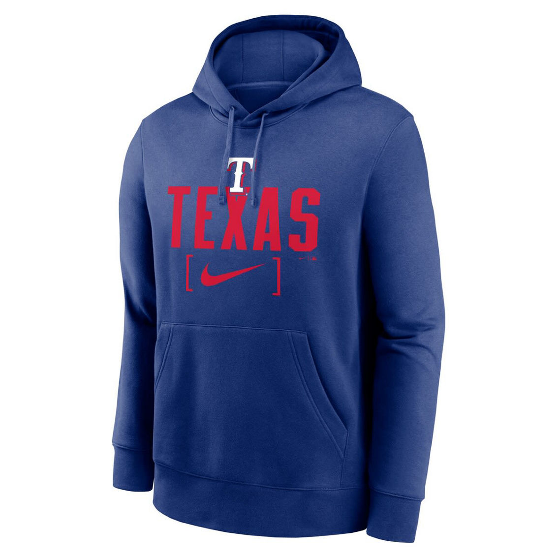 Nike Men's Royal Texas Rangers Club Slack Pullover Hoodie - Image 3 of 4