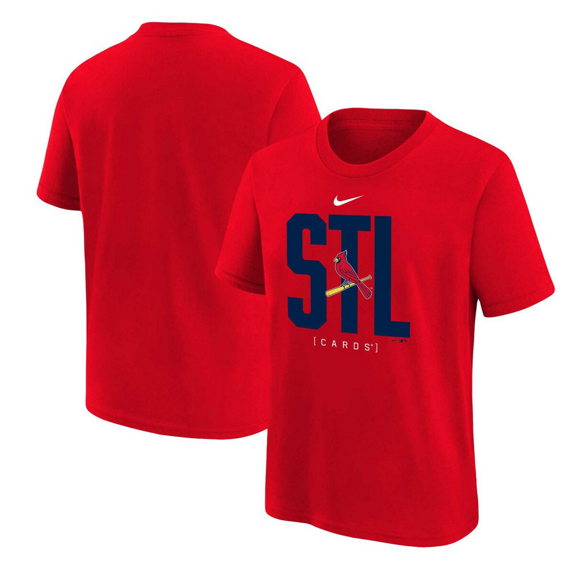 Nike Youth Red St. Louis Cardinals Scoreboard T-Shirt - Image 2 of 4