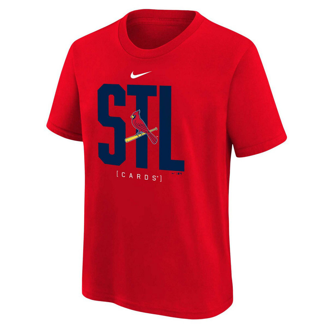 Nike Youth Red St. Louis Cardinals Scoreboard T-Shirt - Image 3 of 4