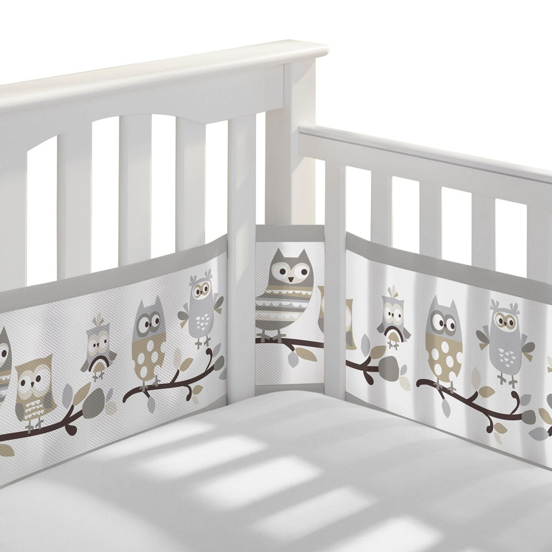 BreathableBaby Breathable Mesh Liner For Full-Size Cribs, Classic - Image 2 of 5