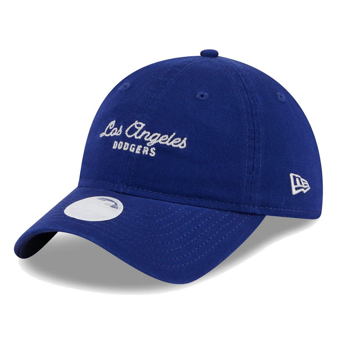 New Era Women's Royal Los Angeles Dodgers Script 9TWENTY Adjustable Hat - Image 2 of 4