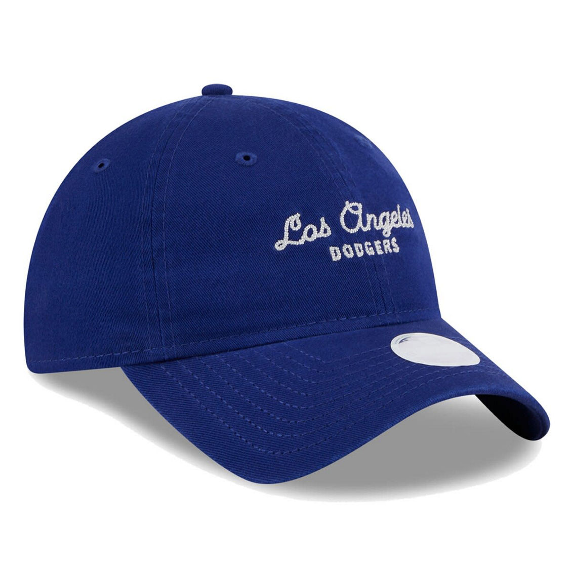 New Era Women's Royal Los Angeles Dodgers Script 9TWENTY Adjustable Hat - Image 4 of 4