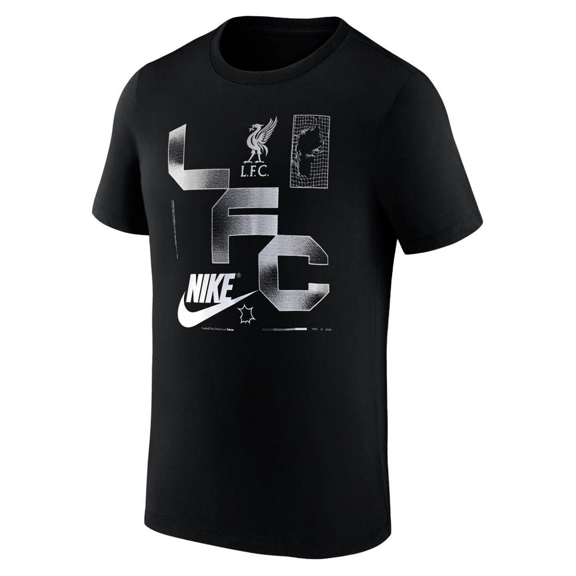 Nike Men's Black Liverpool Futura T-Shirt - Image 3 of 4