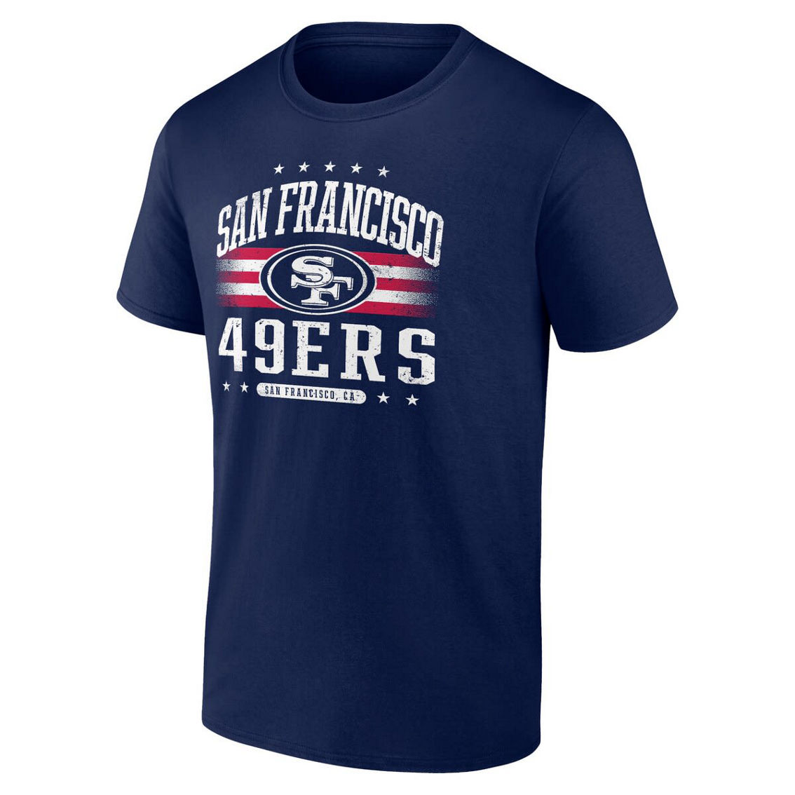 Fanatics Branded Men's Navy San Francisco 49ers Americana T-Shirt - Image 3 of 4