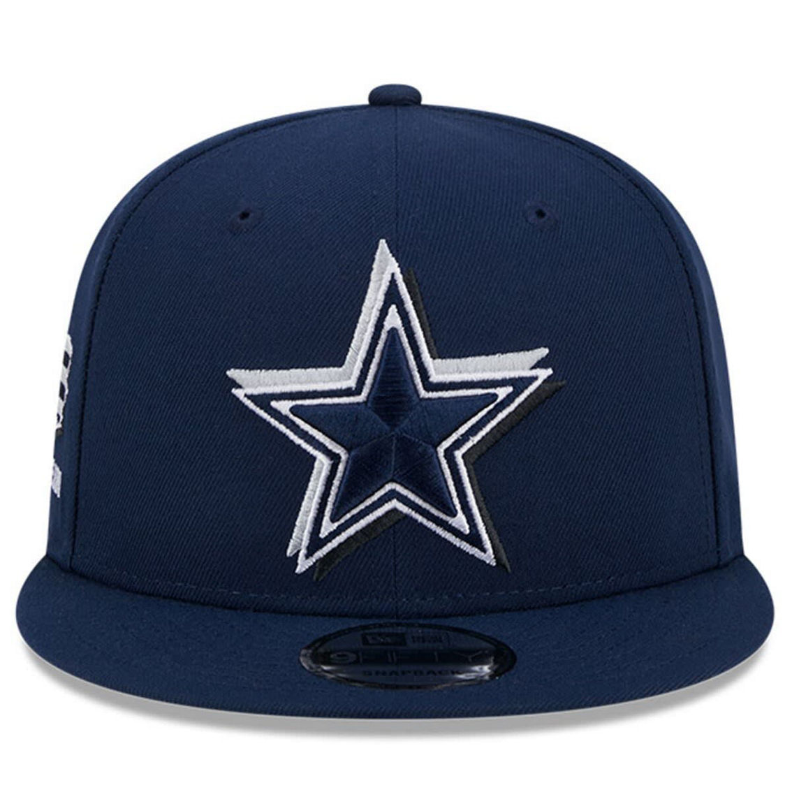 New Era Men's Navy Dallas Cowboys 2024 NFL Draft 9FIFTY Snapback Hat - Image 3 of 4