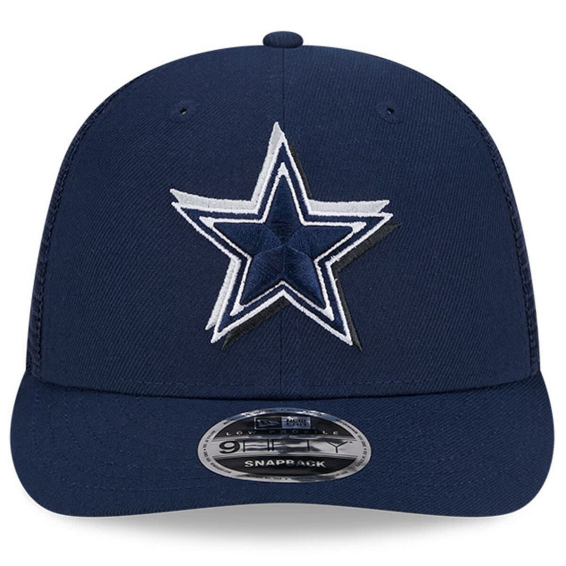 New Era Men's Navy Dallas Cowboys 2024 NFL Draft Low Trucker 9FIFTY Adjustable Hat - Image 3 of 4