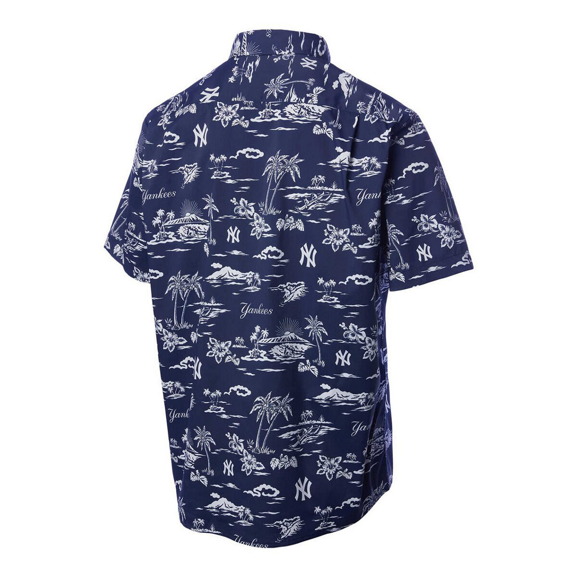 Reyn Spooner Men's Navy New York Yankees Kekai Button-Down Shirt - Image 4 of 4