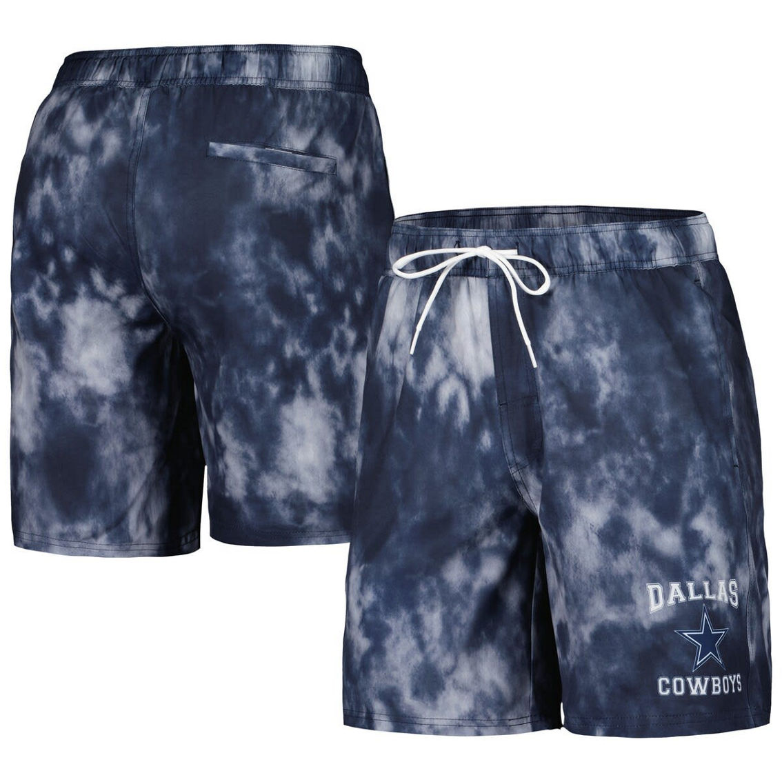 G-III Extreme Men's G-III Extreme Navy Dallas Cowboys Change Up Volley Swim Trunks - Image 2 of 4