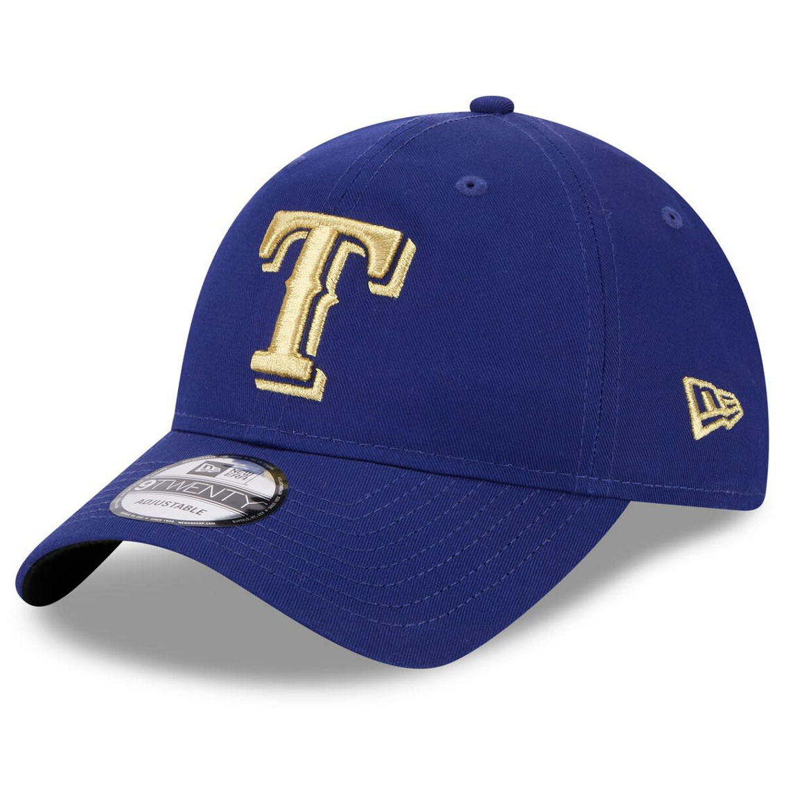 New Era Men's Royal Texas Rangers 2024 Gold Collection 9TWENTY Adjustable Hat - Image 4 of 4