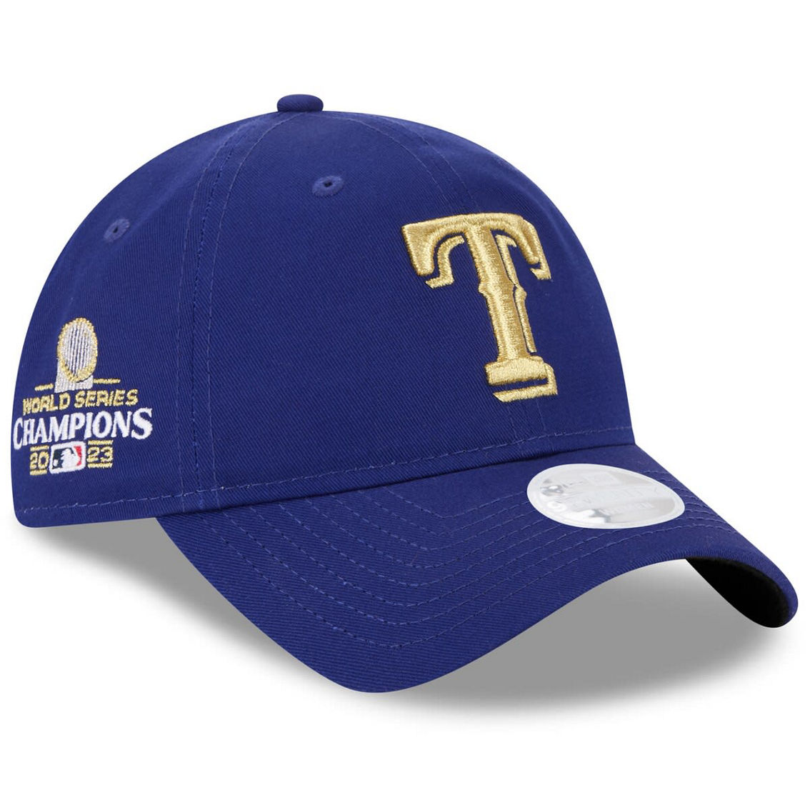 New Era Women's Royal Texas Rangers 2024 Gold Collection 9TWENTY Adjustable Hat - Image 2 of 4