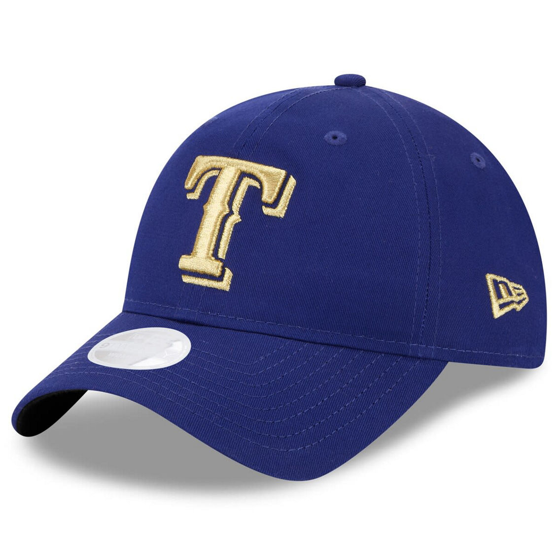 New Era Women's Royal Texas Rangers 2024 Gold Collection 9TWENTY Adjustable Hat - Image 4 of 4