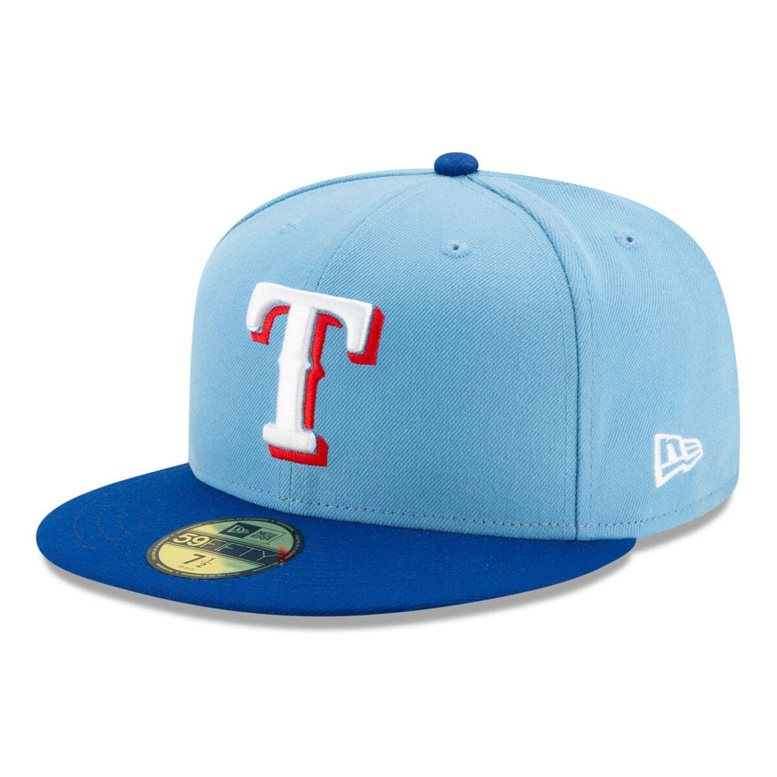 New Era Men's Light Blue Texas Rangers 2024 All-Star Game 59FIFTY Fitted Hat - Image 4 of 4