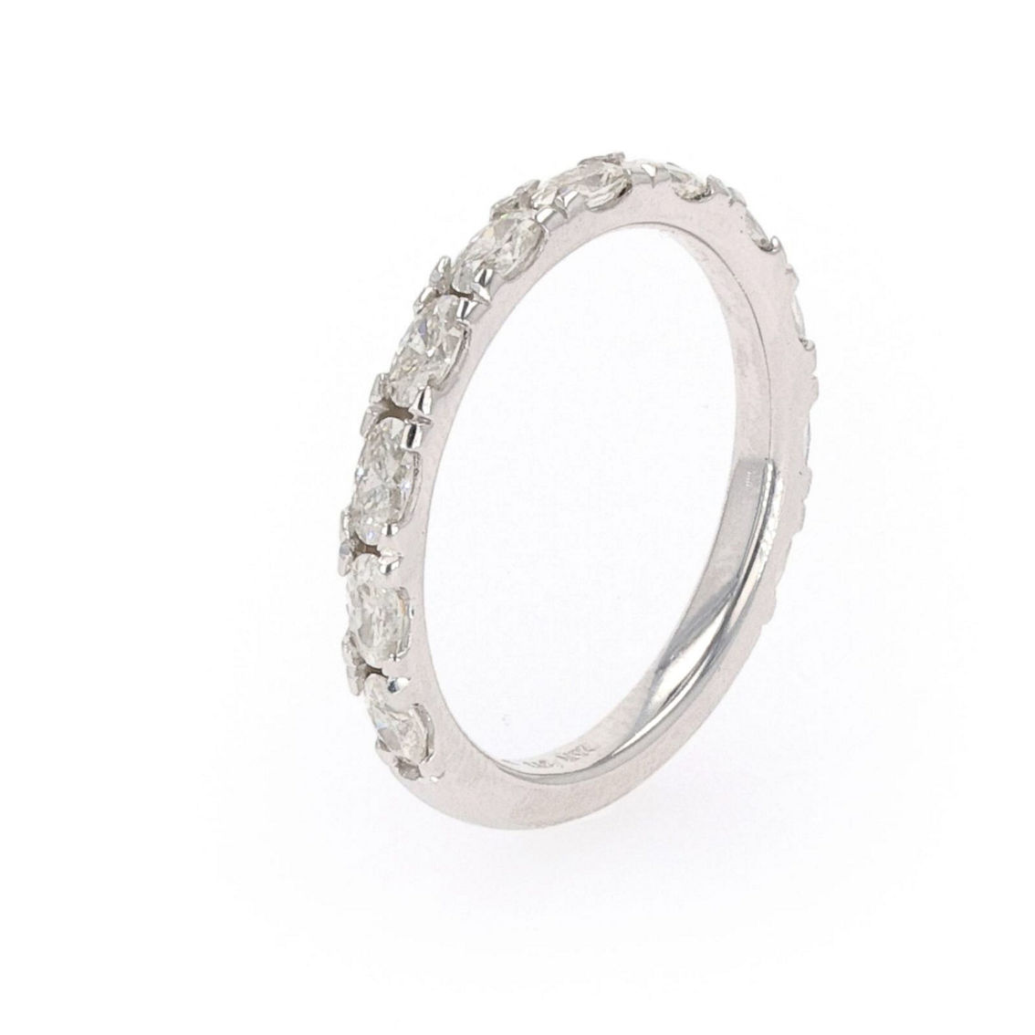 Charles & Colvard 1.10cttw Moissanite Band in Sterling Silver - Image 3 of 5