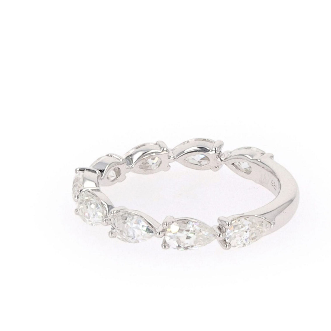 Charles & Colvard 1.89cttw Moissanite Band in Sterling Silver - Image 2 of 5