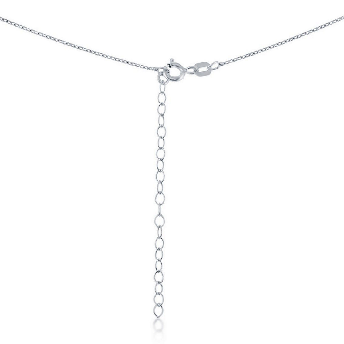 Links of Italy Sterling Silver 1.4mm Diamond-Cut Cable Chain - Rhodium Plated - Image 2 of 3