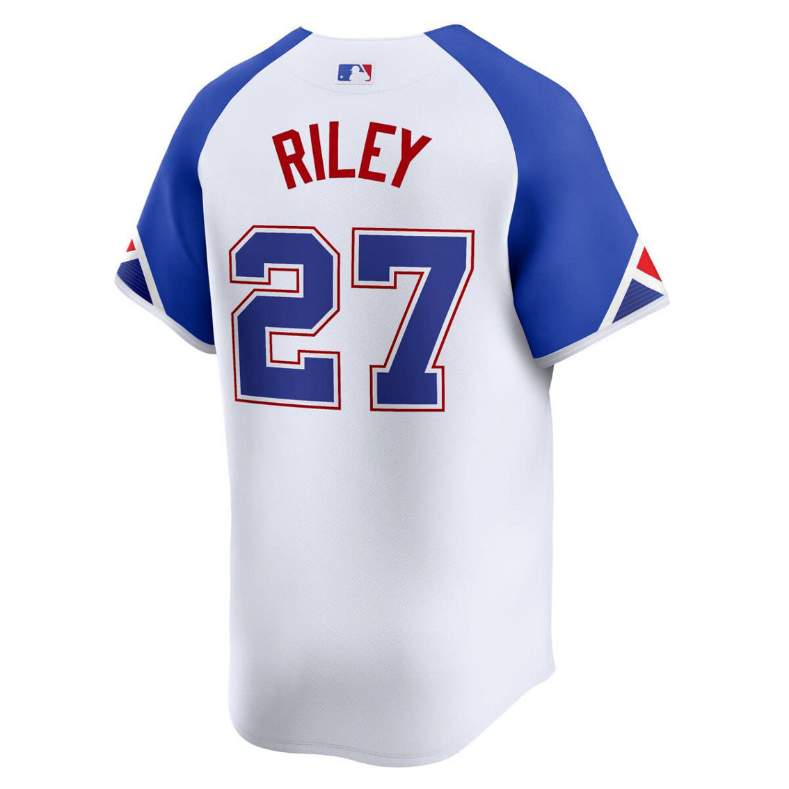 Nike Men's Austin Riley White Atlanta Braves City Connect Limited Player Jersey - Image 4 of 4