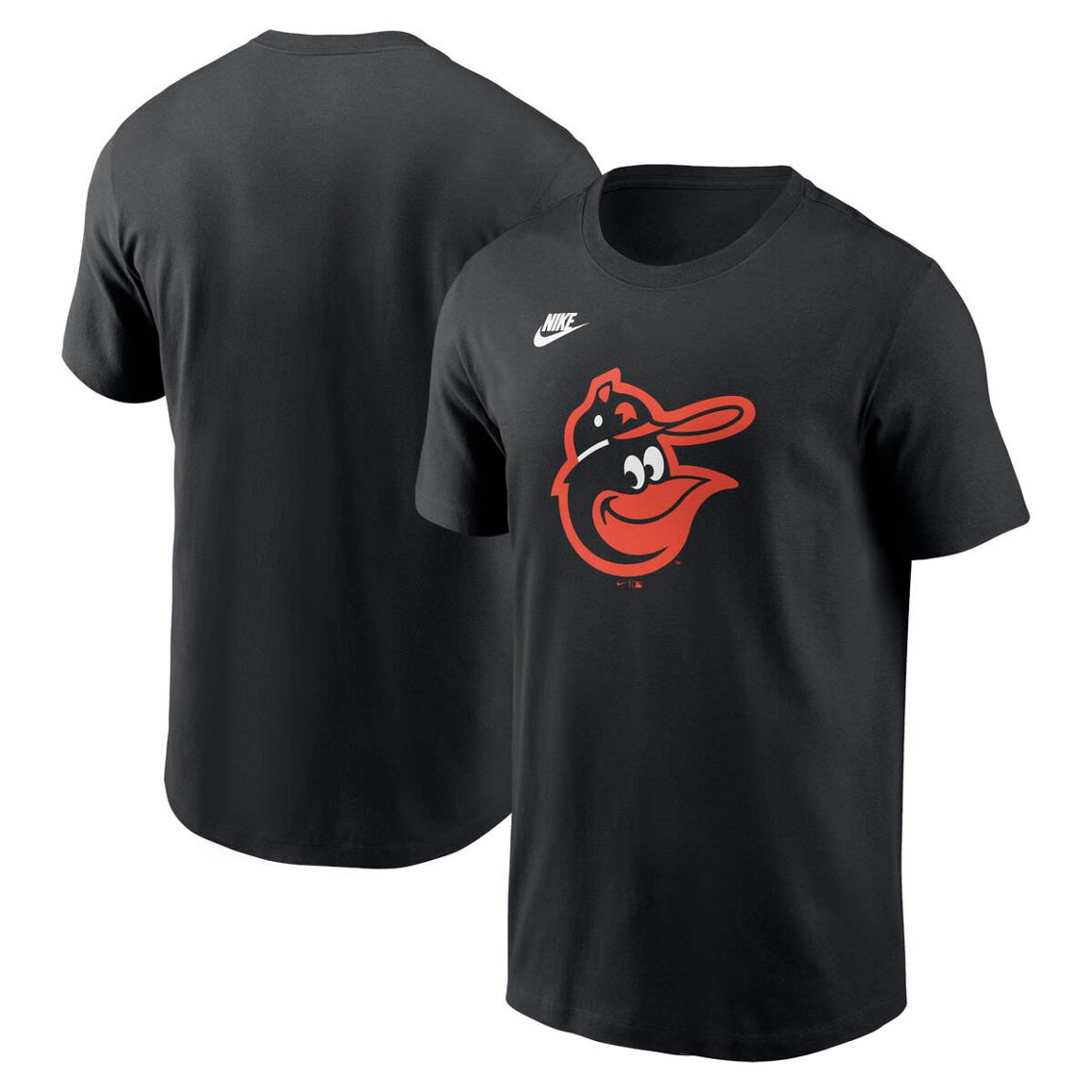 Nike Men's Black Baltimore Orioles Cooperstown Collection Team Logo T-Shirt - Image 2 of 4