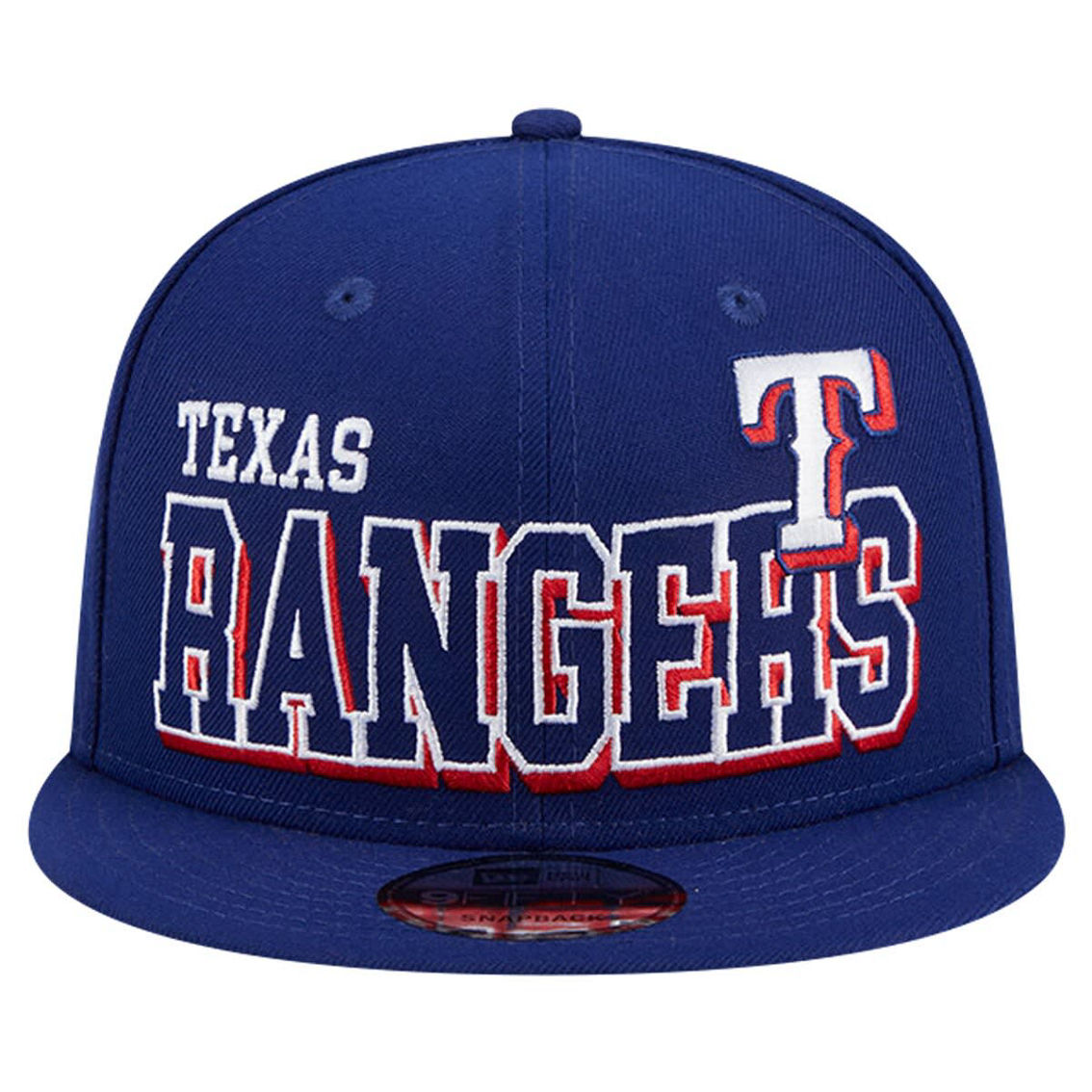 New Era Men's Royal Texas Rangers Game Day Bold 9FIFTY Snapback Hat - Image 3 of 4
