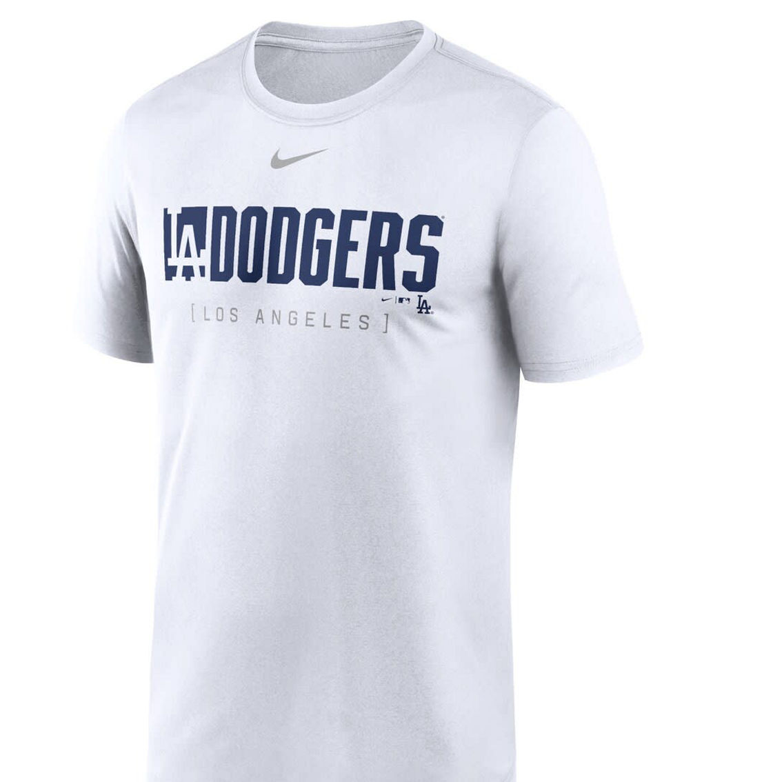Nike Men's White Los Angeles Dodgers Knockout Legend Performance T-Shirt - Image 3 of 4