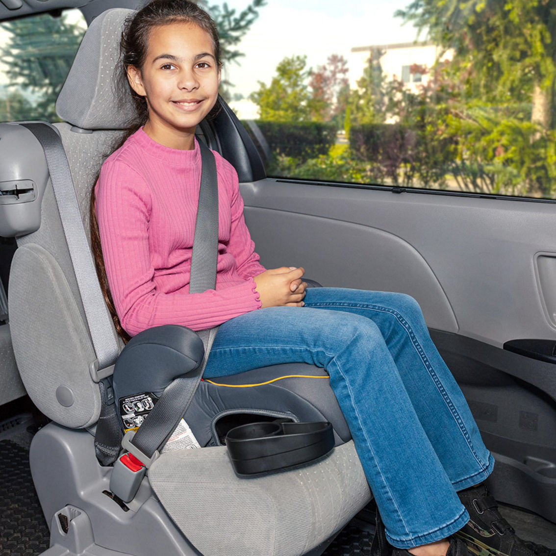 Diono Monterey® 2XT Latch 2-in-1 Booster Car Seat Plum - Image 4 of 5