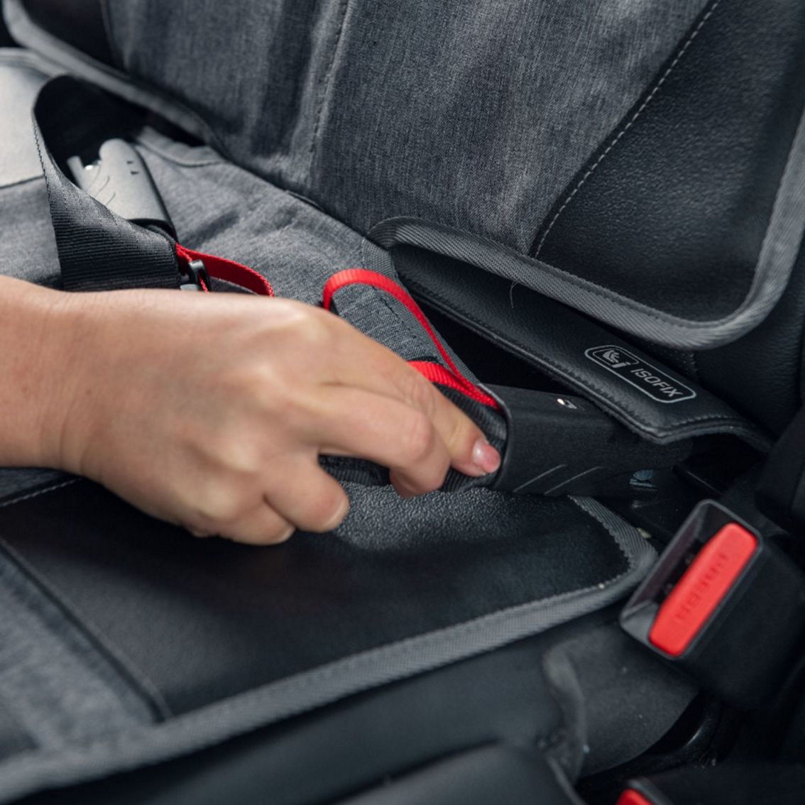 Diono Super Mat® Car Seat Protector Gray - Image 5 of 5