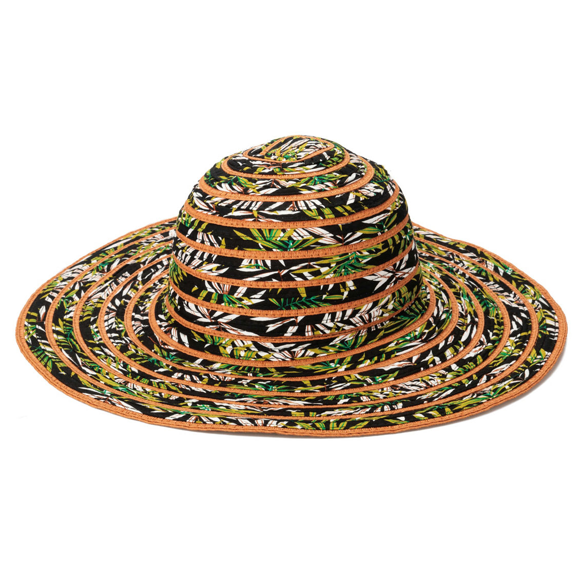 SAN DIEGO HAT COMPANY  WOMEN'S NOVELTY RIBBON & PAPERBRAID SUN HAT - Image 2 of 2