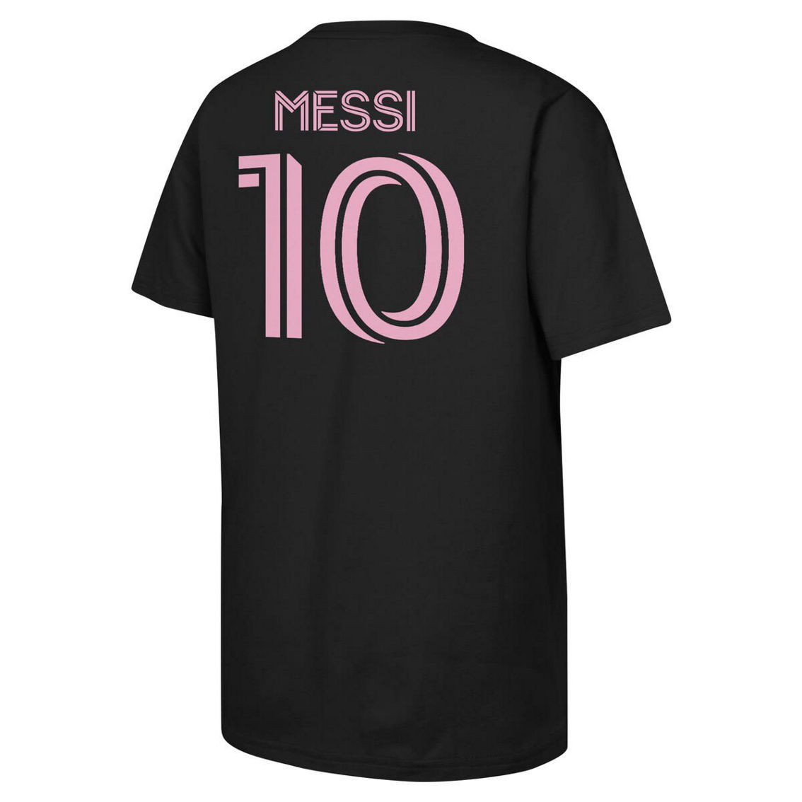 Outerstuff Preschool Lionel Messi Black Inter Miami CF Name & Number T-Shirt - Image 4 of 4