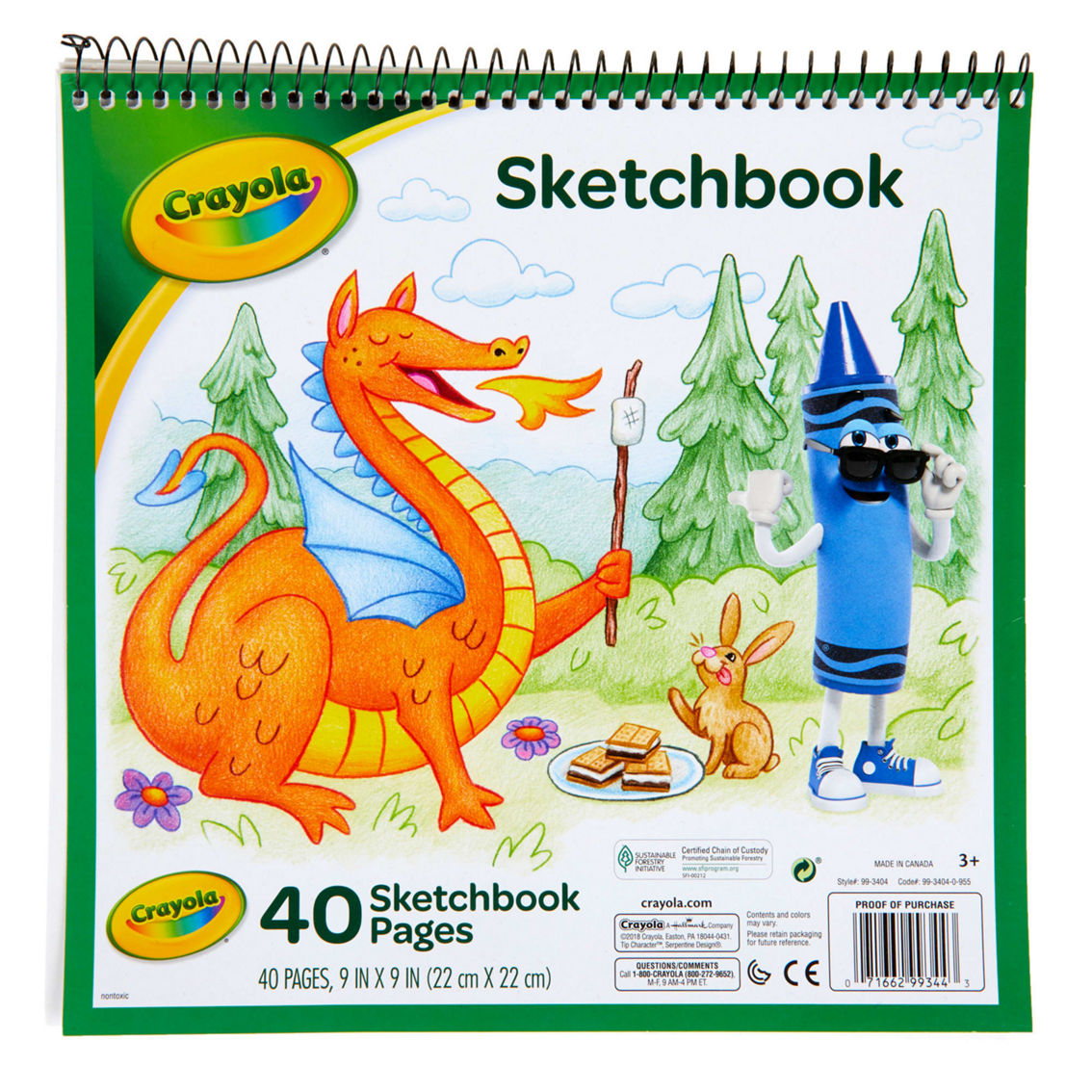 Crayola® Kid's Sketchbook, 40 Pages, Pack of 12 - Image 3 of 3