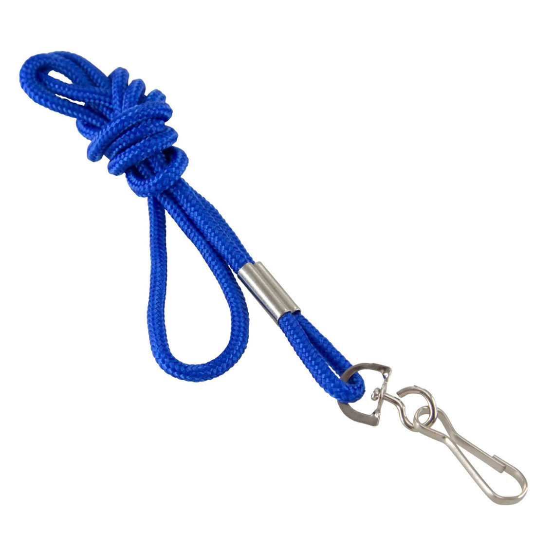 SICURIX Standard Lanyard Hook Rope Style, Blue, Pack of 24 - Image 2 of 5