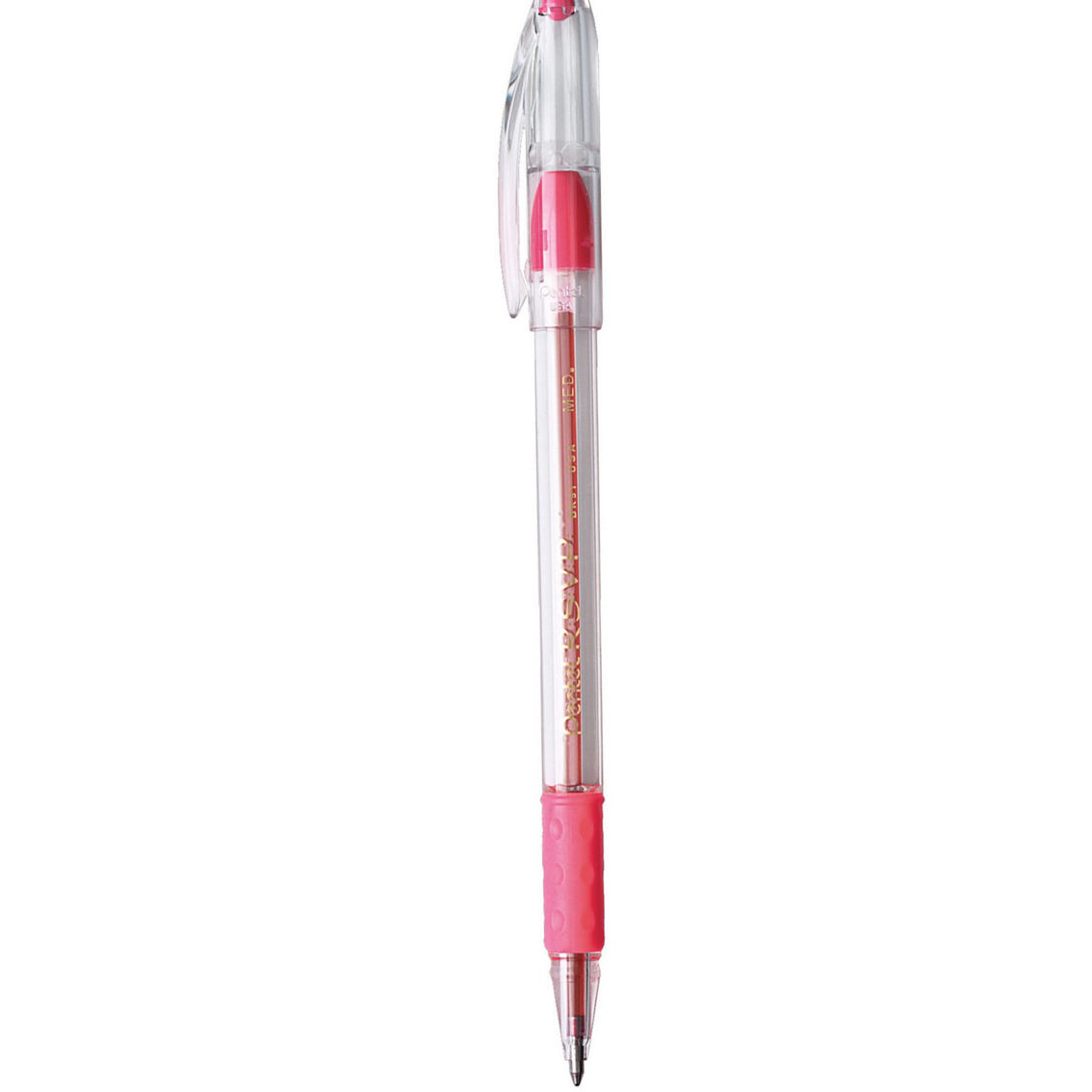Pentel® R.S.V.P.® Ballpoint Pen, Medium Point, Pink, Pack of 24 - Image 4 of 4