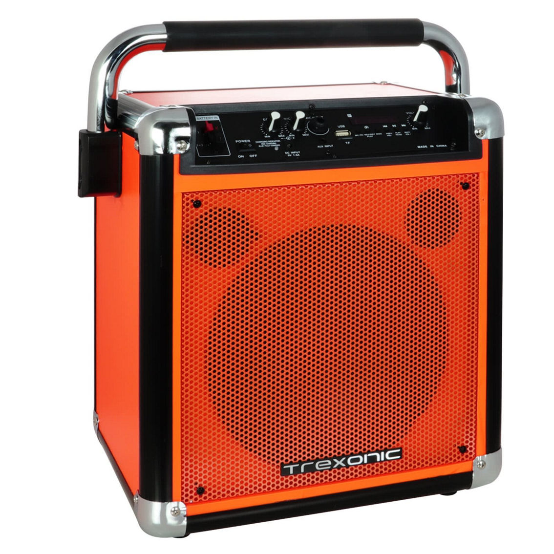 Trexonic Wireless Portable Party Speaker with USB Recording, FM Radio & Micropho - Image 2 of 4