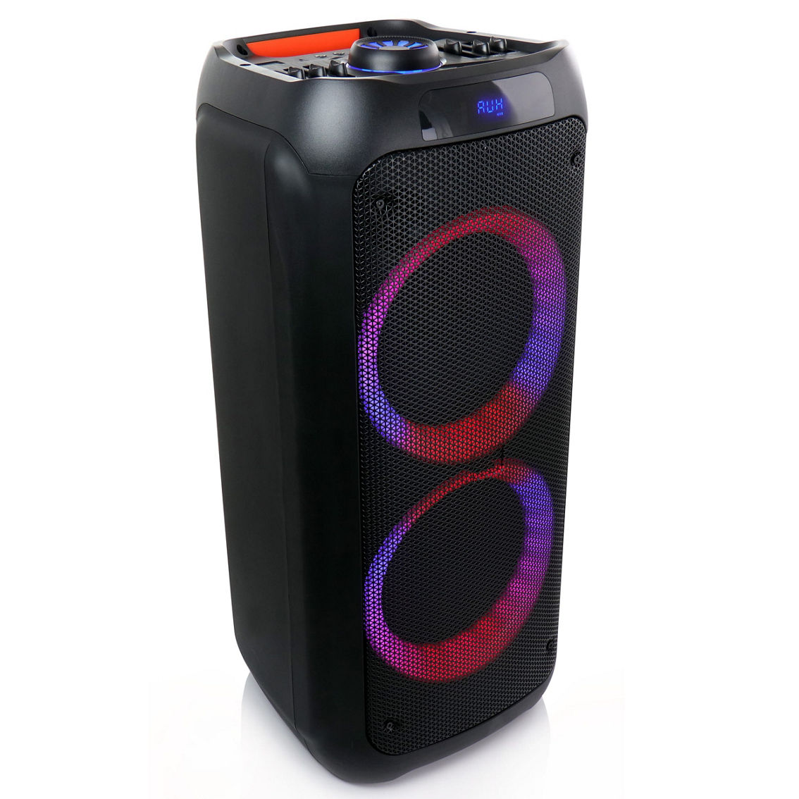 beFree Sound Dual 8 Inch Bluetooth Wireless Portable Party Speaker with Reactive - Image 2 of 3