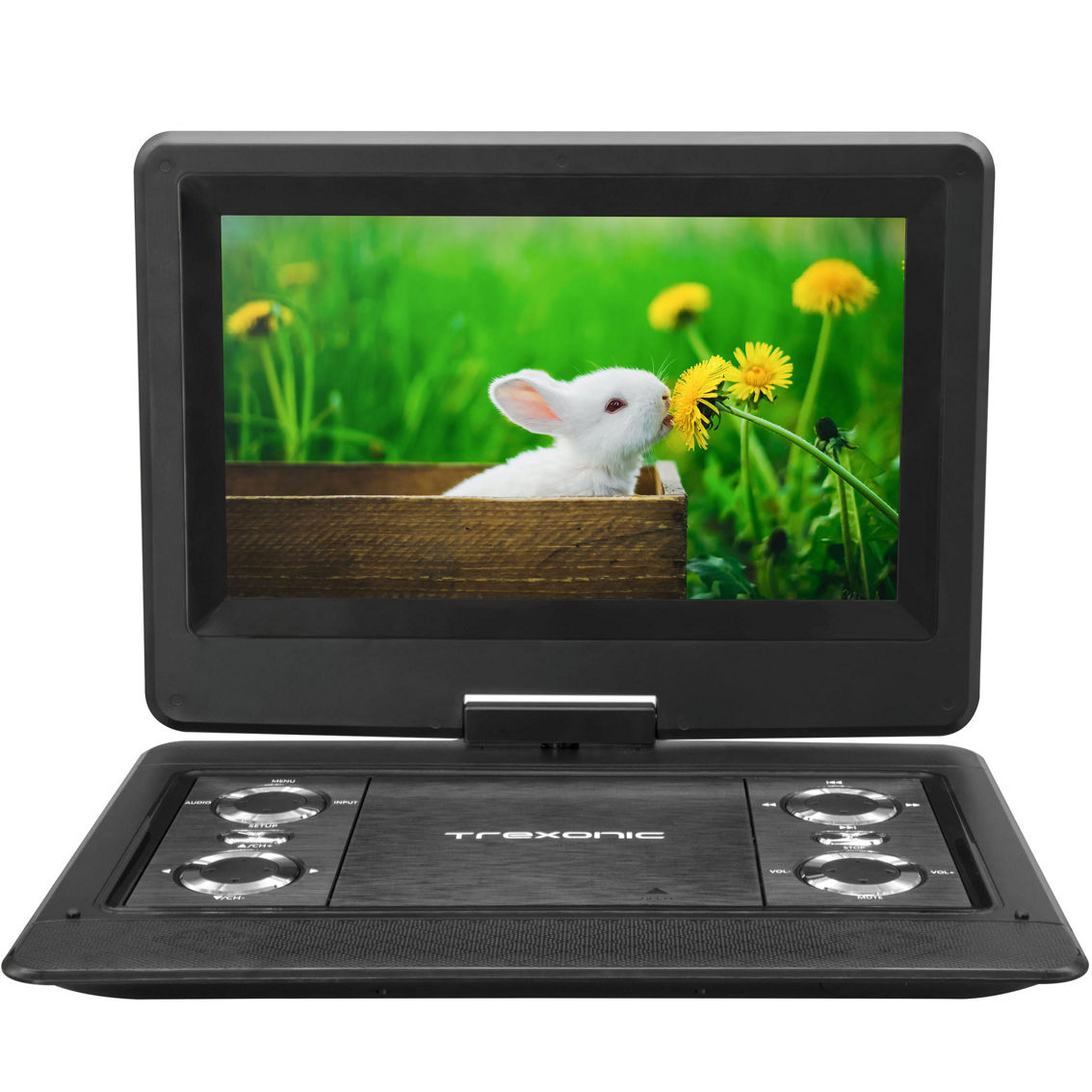 Trexonic 12.5 Inch Portable TV+DVD Player with Color TFT LED Screen and USB/HD/A - Image 2 of 5