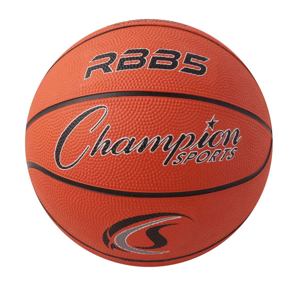 Champion Sports Mini Rubber Basketball, Orange, Pack of 3 - Image 2 of 2