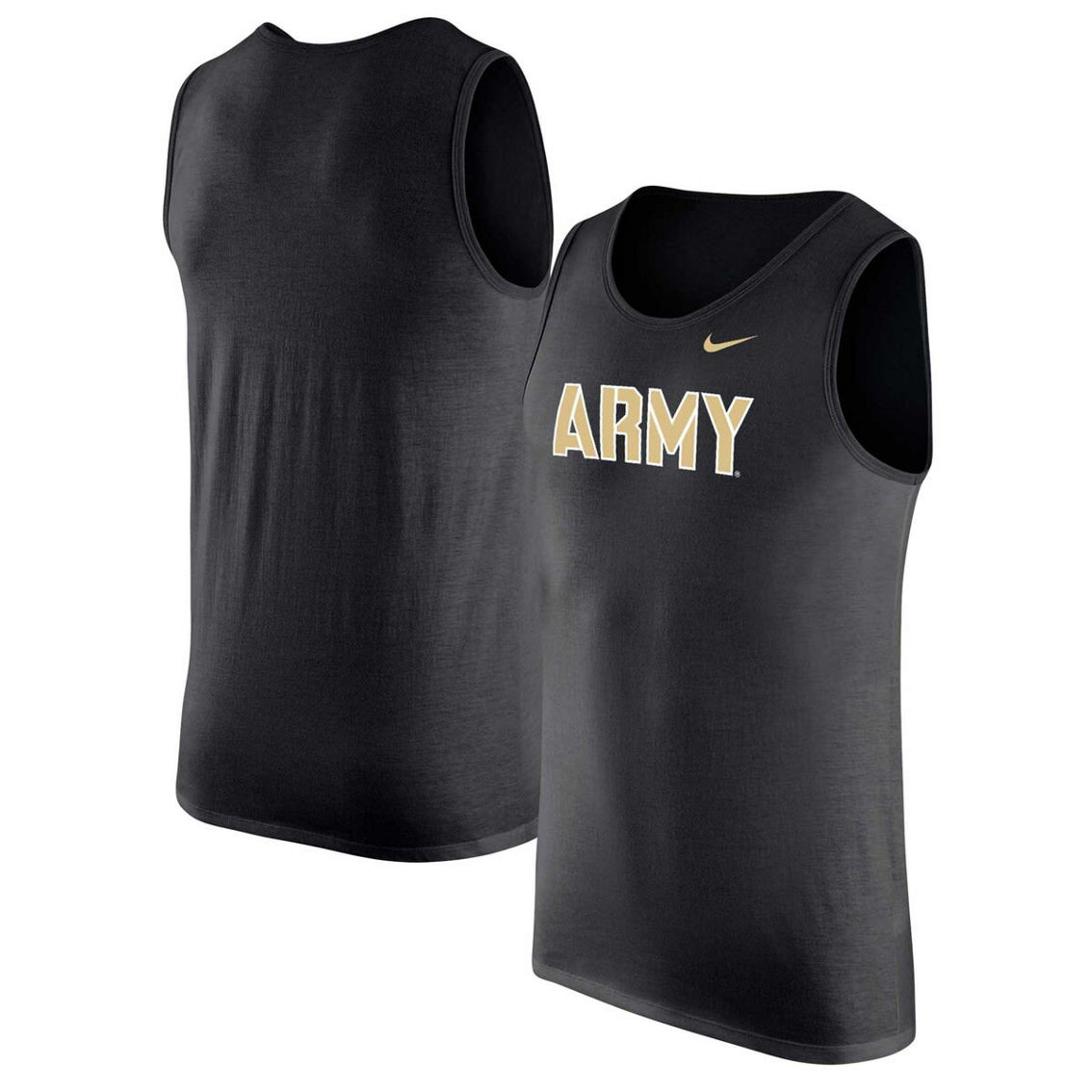 Nike Men's Black Army Black Knights Tank Top - Image 2 of 4
